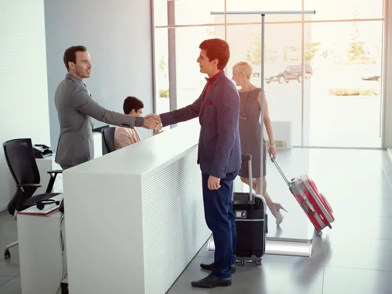 نظام إدارة الزوار للفنادق